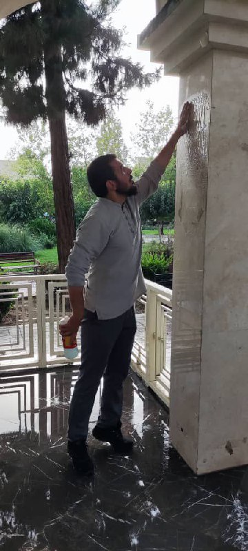 گزارش تصویری اماده سازی هیئت 06 مرداد 1401