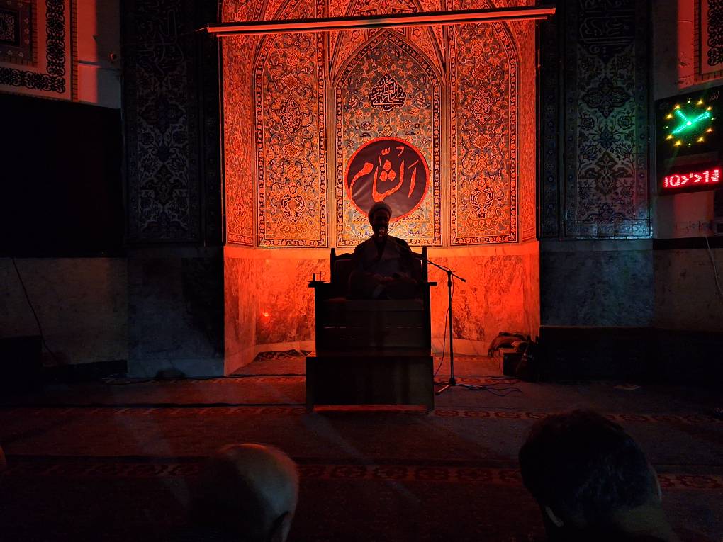 گزارش تصویری شب اول ماه صفر تابستان 1402